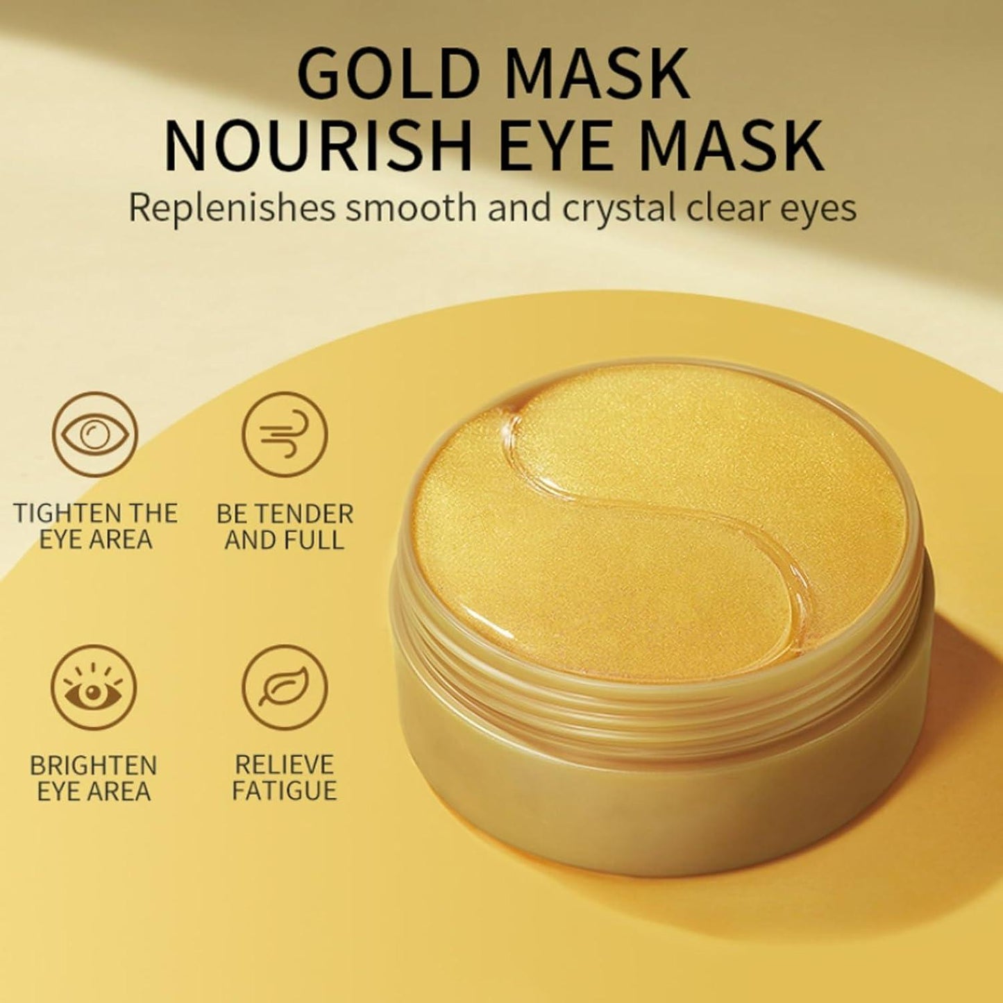 Luxury Glow Combo – 24K Gold Eye Mask + Facial Sculpting Massager