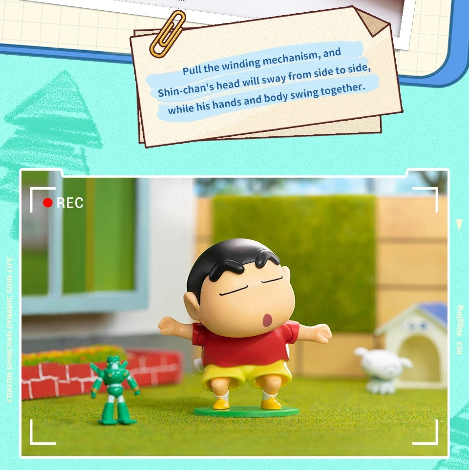 Shinchan Combo Set – Lazy & Dancing Delight Figures