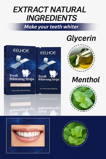 Teeth Whitening Strips – Safe, Gentle & Effective