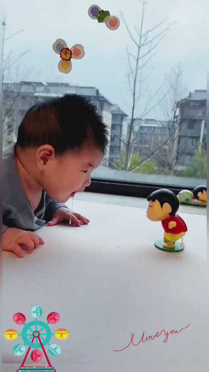 Shinchan Combo Set – Lazy & Dancing Delight Figures